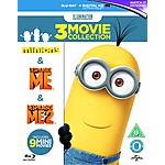 Despicable Me: 1, 2  & Minions Box Set (Region Free Blu-ray) $10.50