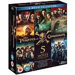 Pirates of the Caribbean: 5-Movie Collection (Region-Free Blu-ray) $19.80 + Free Shipping