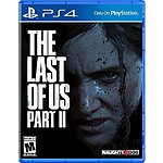 Ghost of Tsushima (PS4) $40, The Last of Us Part II: Standard Edition (PS4) $30 &amp; More + Free Curbside Pickup