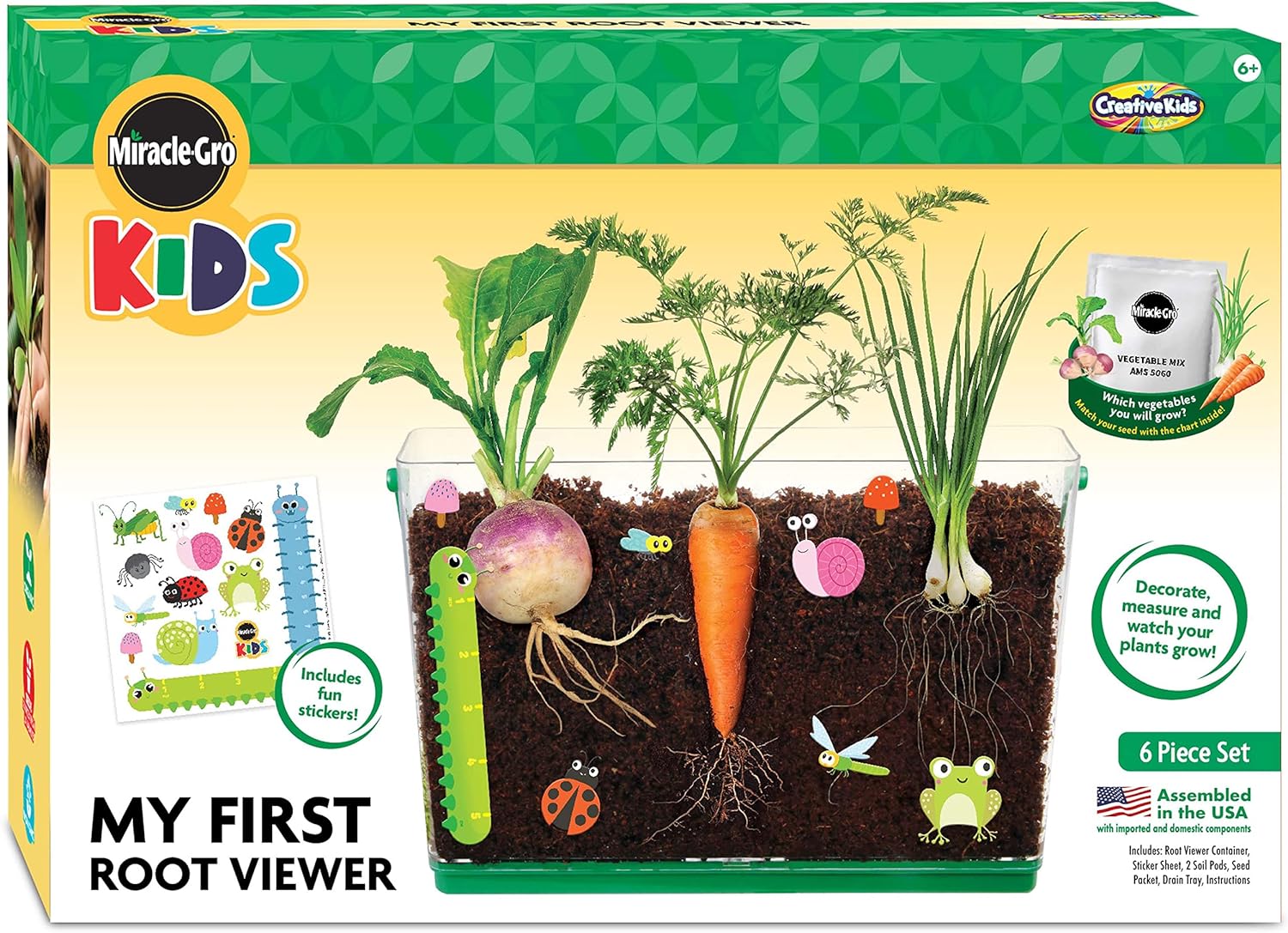 Miracle GRO My First Root Viewer Stem Kit for Kids $16.75 @ Amazon