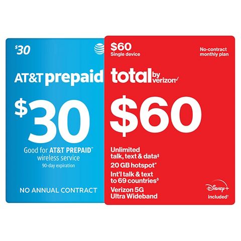 $5 Off $50+ Prepaid Wireless Phone/Airtime Cards (Email Delivery): Cricket Wireless, T-Mobile, AT&T, Tracfone & More @ Target **Starting April 28th - May 4th**