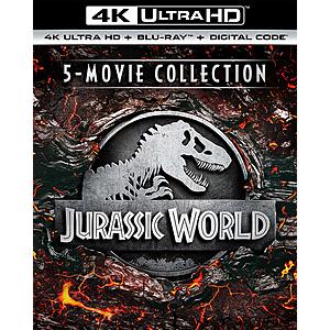 Prime Members: 4K & Blu-ray Collections: Jurassic World 5-Movie