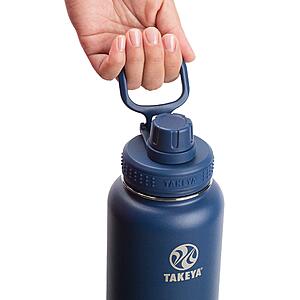 Takeya Actives 18 oz. Midnight Insulated Stainless Steel Water