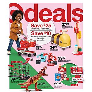 Target 25 off 100 toys 2025