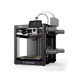 Flashforge AD5X Multi-Color 3D Printer w/ Auto Leveling Control $234 + Free S/H
