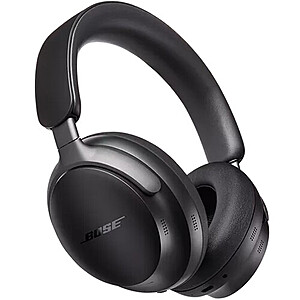 Bose QuietComfort Ultra Wireless Noise Canceling Over-Ear Headphones (Black, 2nd Gen) $349 + Free Shipping