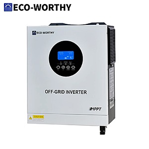 ECO-WORTHY 5000W 48V Hybrid Solar Inverter $374 + Free Shipping