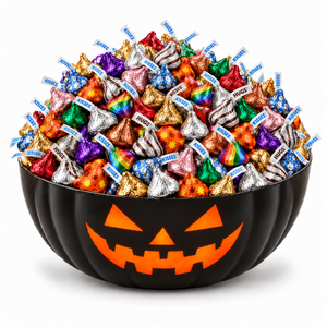 5-lb Candies: Chocolate Assortment, Hershey’s Wicked Kisses Halloween Mix $20 each & More + Free S&H