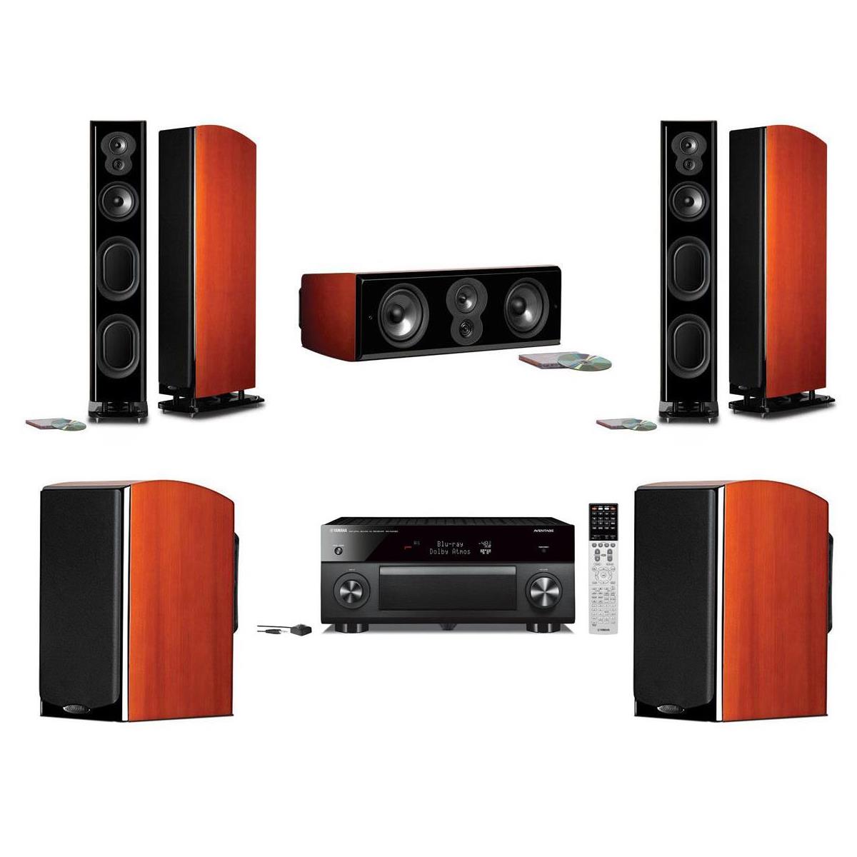 Polk LSi Speaker Bundles: 2x 707 Floor + 2x M703 Book + M706C + Yamaha RX-A2060  $3399 & More + Free S&H