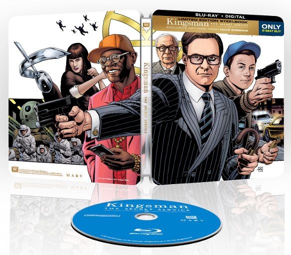 Steelbook Blu Ray Movies Kingsman The Secret Service