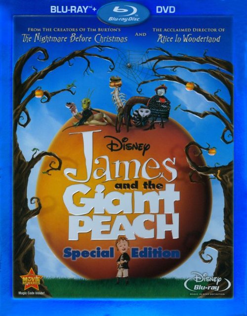 Disney: James & The Giant Peach Special Edition (Blu-ray + DVD) $4.99 + Free Store Pickup @ Best Buy