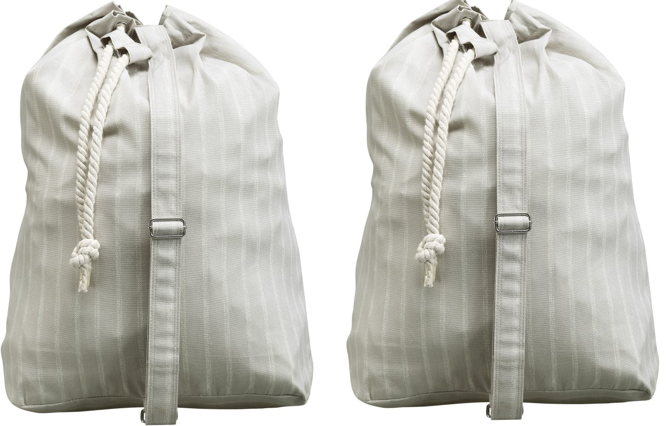 2 Pack Better Homes Gardens Grey Pumice Drawstring Laundry Bag Slickdeals Net