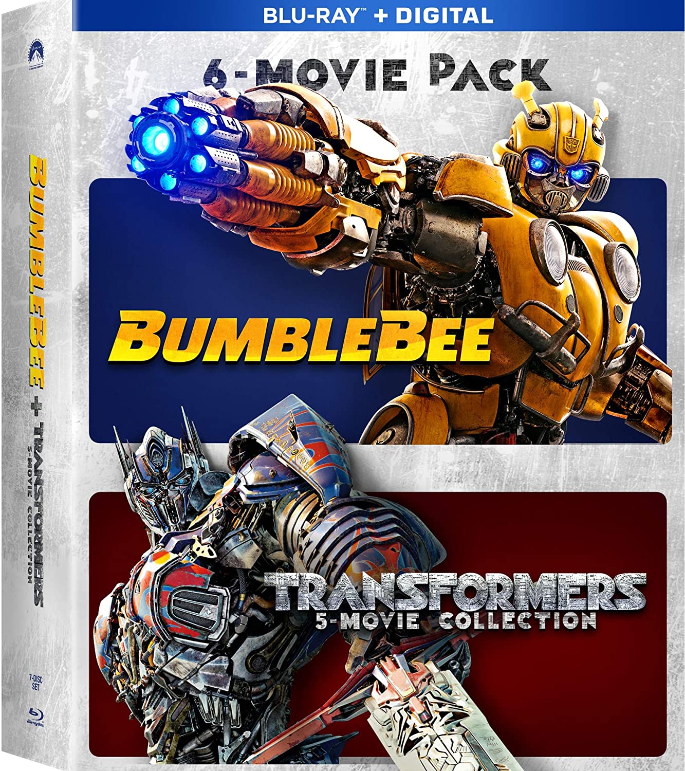 Prime Members: Bumblebee & Transformers Ultimate 6-Movie Collection (Blu-ray + Digital) $23.99 + Free Shipping