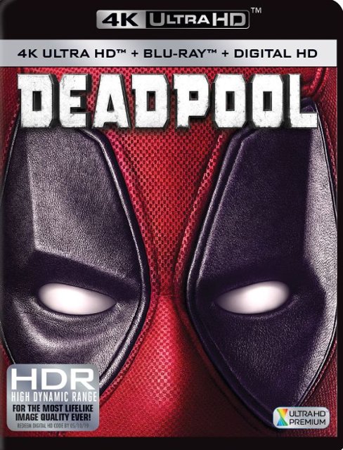 Deadpool (4K UHD + Blu-ray + Digital) $11.99, Deadpool 2 (4K UHD + Blu-ray + Digital) $10.99 + Free Curbside Pickup @ Best Buy