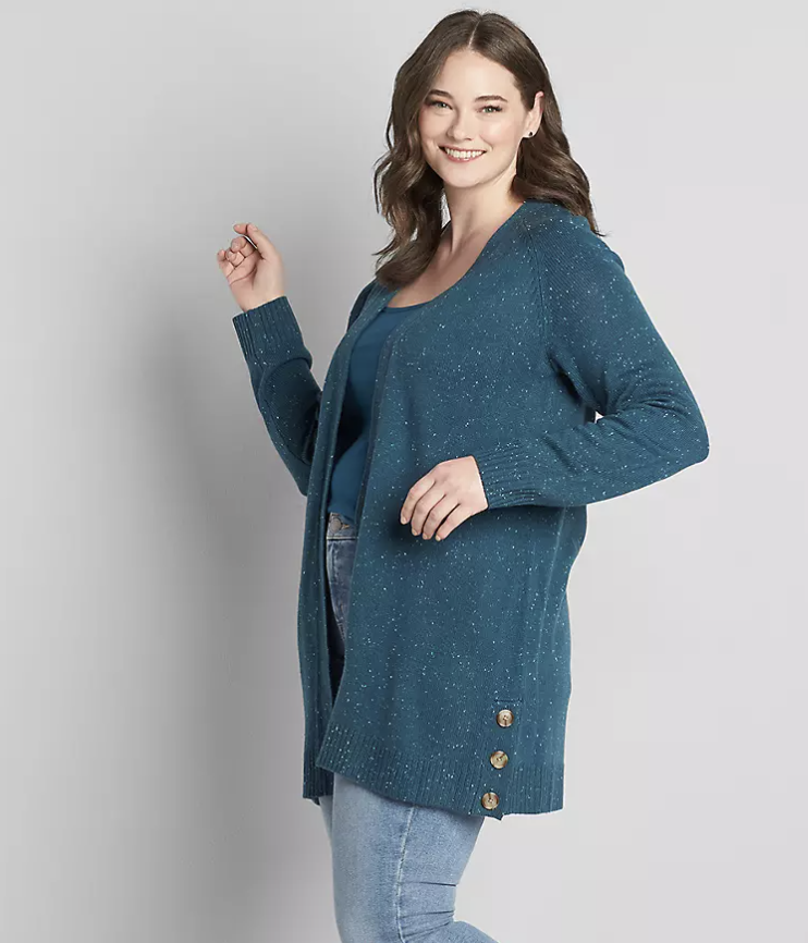 Lane Bryant: $30 All Full Price Sweaters! Valid 11/26 only.
