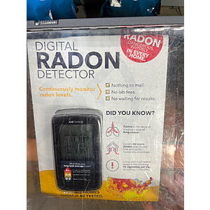Airthings Battery Operated Digital Radon Detector 2350 - The Home Depot