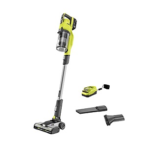 Select Stores: RYOBI ONE+ 18V Cordless Stick Vacuum w/ 4.0 Ah Battery/Charger $115 (Valid In-Store Only)