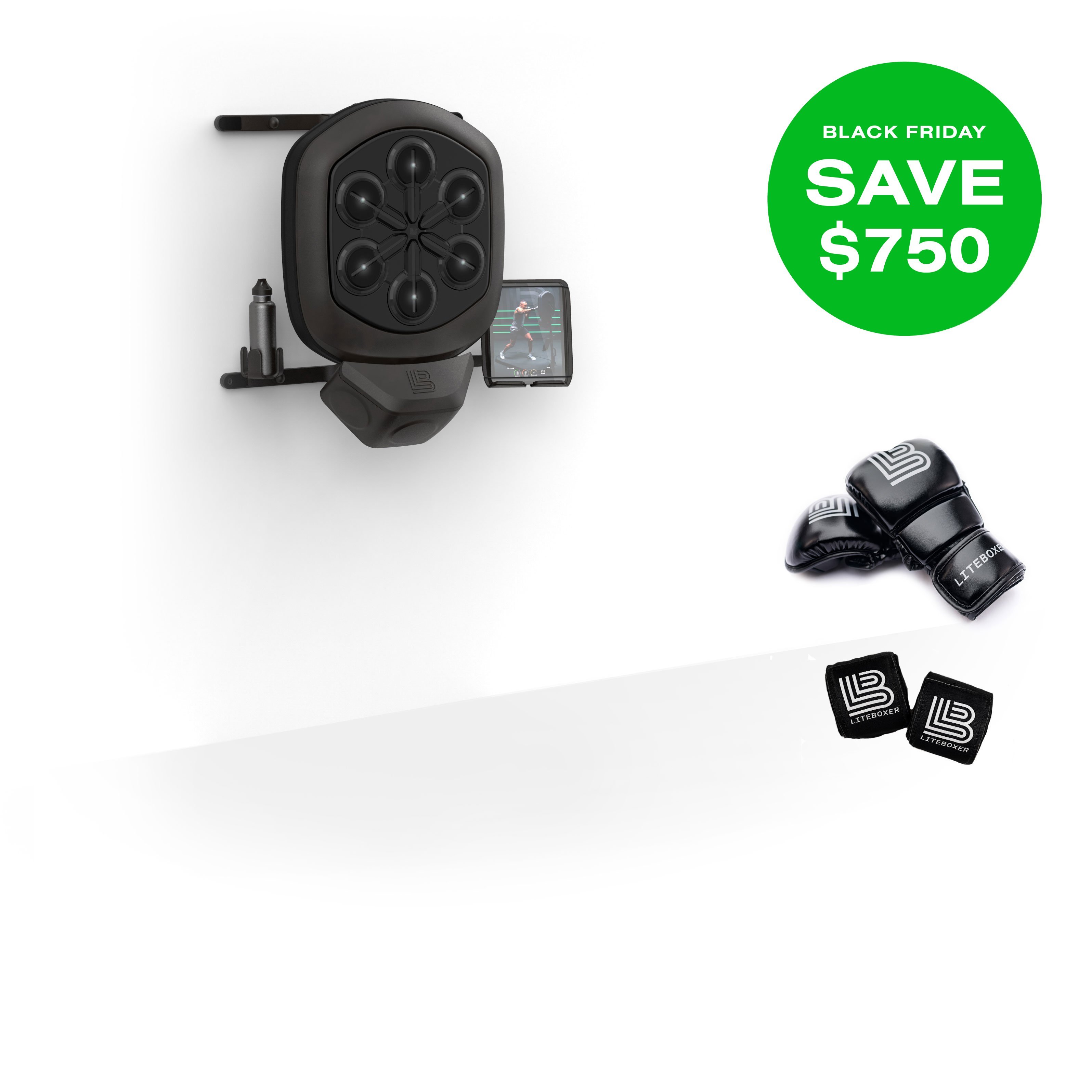 Lite Boxer (wall mounted version) Boxing Home Trainer $995