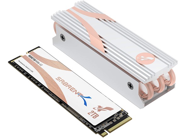 Sabrent 2TB Rocket Q4 NVMe PCIe 4.0 M.2 2280 Internal SSD Maximum Performance Solid State Drive with Heatsink $169.99