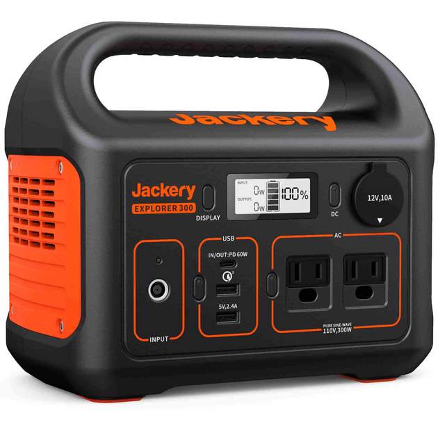 Jackery Cyber Monday 30% Off  Explorer 300 Portable Power Station $209.98  Usually $299.99  Also The Jackery 100W Solar Panel $209.98 Usually $299.99 Outdoors Camping Backup