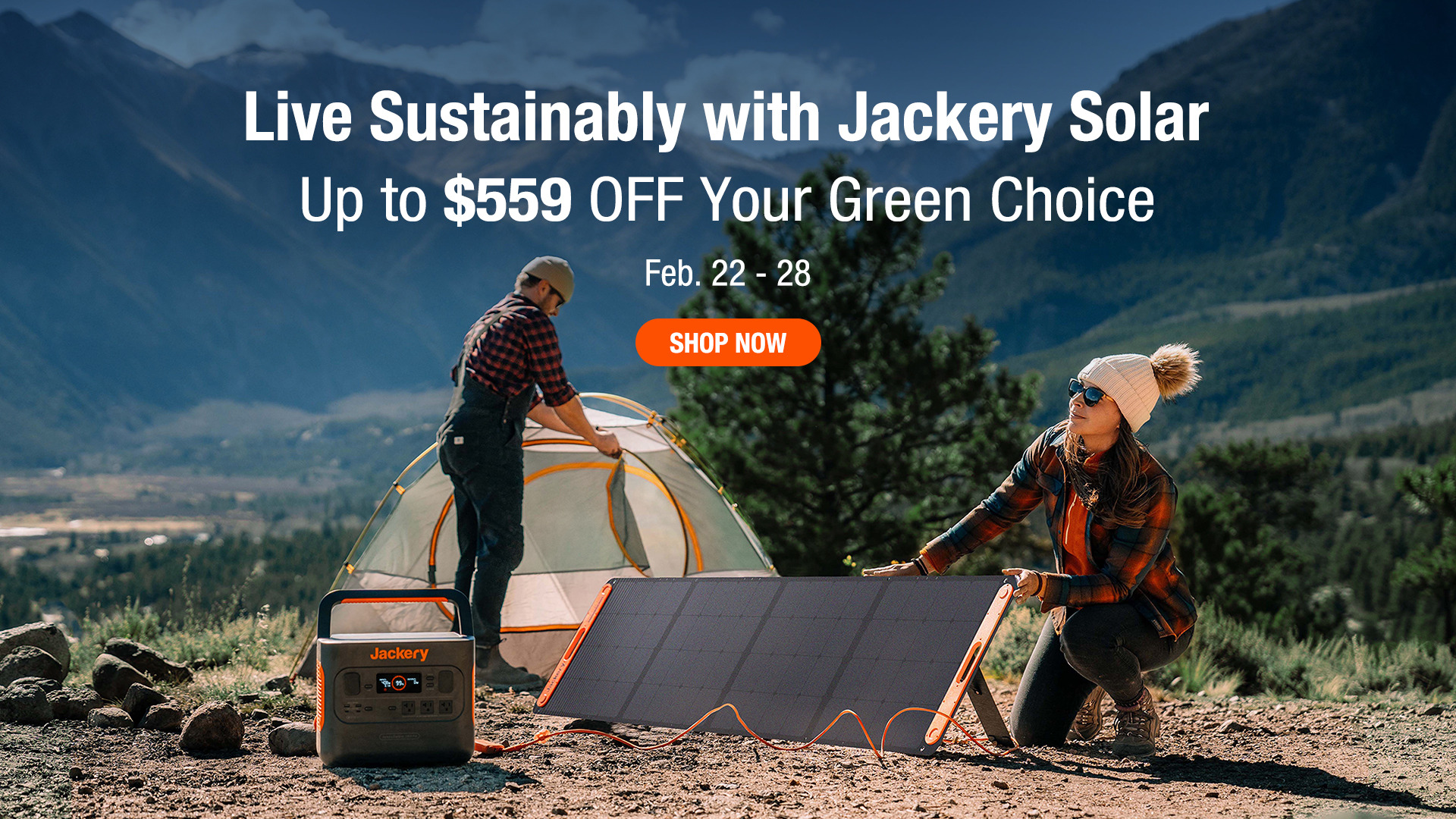 Sustainable Living with Jackery Solar Sale Up To 30% Off Some Product Solar Generator Power Station Solar Panels Explorer 500, 1000, 1500, 2000 Pro And too many more to list