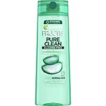 Amazomn Garnier Fructis Pure Clean Shampoo, Paraben-Free Silicone-Free with Aloe Extract and Vitamin E, 12.5 Fl Oz Bottle $2.82 Shipped