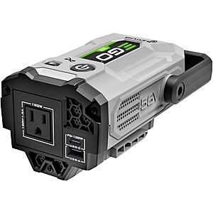 Prime Members: EGO Power+ 180W Portable Inverter w/ Pure Sine Wave $61.60 + Free S&H