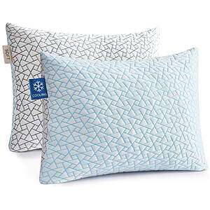 2-Pack Alupssuc Queen Size Cooling Memory Foam Pillows (20"x30")