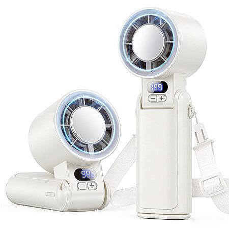 Portable 4-in-1 Mini Handheld Turbo Fan for $7.79!