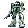 bandai hobby - mobile suit gundam - ms-06f zaku ii green pg model kit $103.78