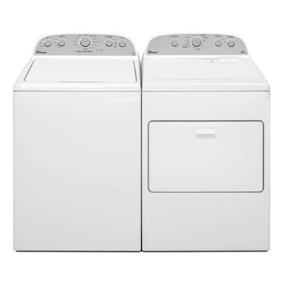 Whirlpool 4.3cft Electric Washer and 7cft Dryer for $799.99 at Costco
