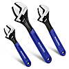 WORKPRO 3-Piece Adjustable Wrench Set, 6in, 8in &amp;amp; 10in $15