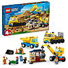 LEGO City Construction Trucks and Wrecking Ball Crane, 60391 $40