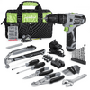 WORKPRO 12V Cordless Drill Set for Home, 177 Pieces, with 2000mAh Battery $50