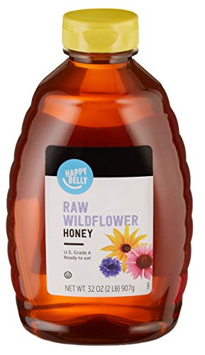 Happy Belly Raw Wildflower Honey, 32 oz $7.05