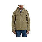 Carhartt Men's Super Dux Relaxed Fit Sherpa-Lined Active Jac, Burnt Olive, Medium $80