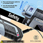 WORKPRO 3.6V Cordless Hot Glue Gun, USB-C Rechargeable $14