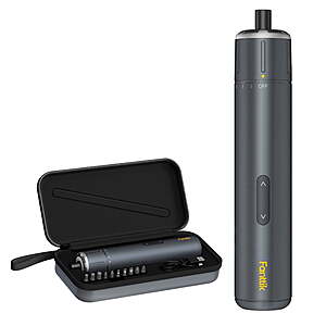 Walmart+: Fanttik S1 Ace 3.7V Cordless Screwdriver w/ Smart Torque Control & 10x Bits .30 + Free Shipping