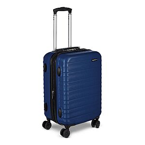 Amazon Basics 21" Hardside Carry-On Luggage, Hardshell Suitcase With Wheels, Expandable For Up to 25% More Space at Amazon Resale $32.32