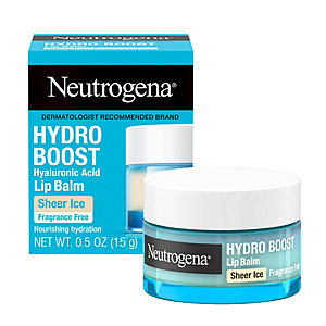 Neutrogena Hydro Boost Hyaluronic Acid Lip Balm, 0.5 oz + $5 Walmart Cash $9.97