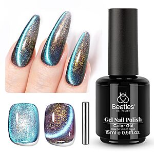 Beetles Green Cat Eye Gel Polish, 15ml $1.89 @ Amazon
