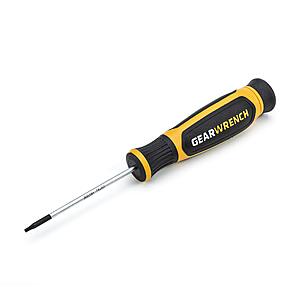 GEARWRENCH T6 x 60mm Mini Torx Dual Material Screwdriver $3.05 