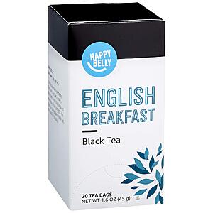 Happy Belly English Breakfast Tea Bags, 20 Count $2.36