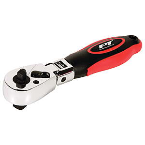 Performance Tool W9116 1/4-Inch and 3/8-Inch Dual Drive Flex Head Stubby Ratchet $11.7