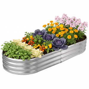 Galvanized Raised Garden Bed Kit $30