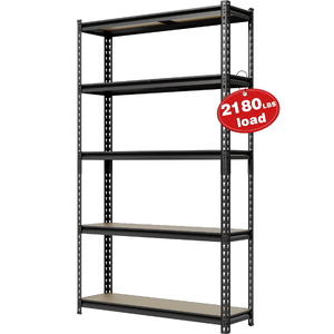 WORKPRO 2180 lbs 5-Tier Storage Shelf, 36"W x 12"D x 72"H $43