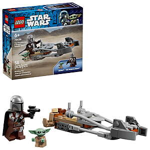 LEGO Star Wars The Mandalorian & Grogu's Speeder Bike 75436 $7.19
