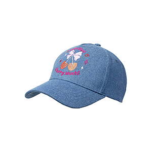 Wonder Nation Girls Cherry Icon Baseball Hat, Denim $1.65