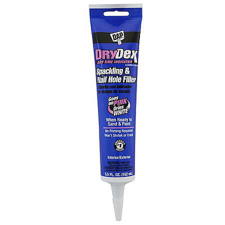 DAP DryDex 5.5 oz Pink/White Dry Time Indicator Spackling Plaster &More at Walmart $3.68
