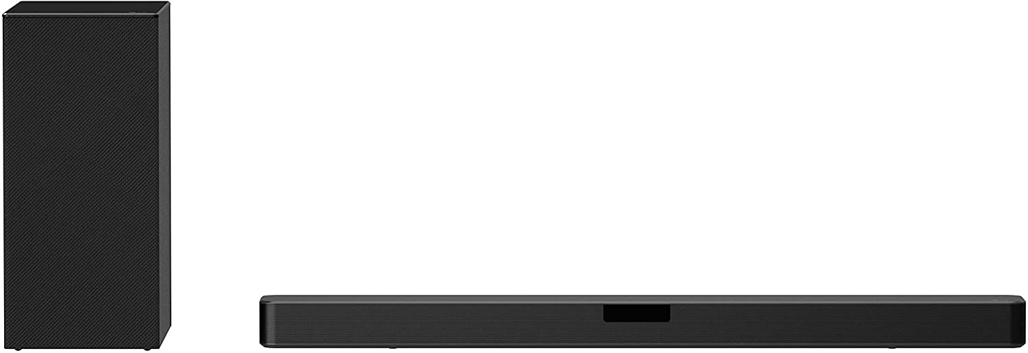 LG SN5Y 2.1 ch 400W High Res Audio Sound Bar with DTS Virtual:X, Black $146.99